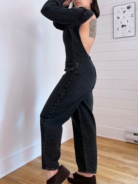 Etica Bianca long sleeve barrel jumpsuit
